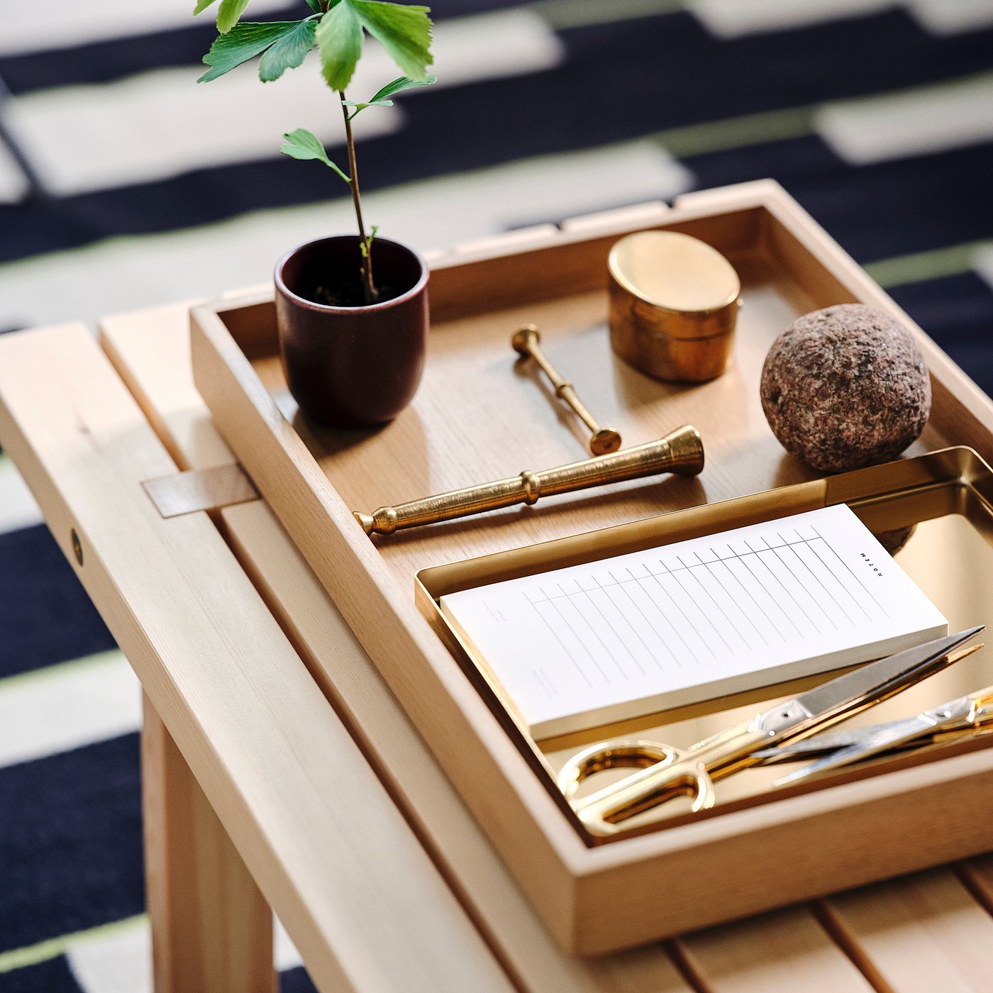 STOCKHOLM 2025 tray, oak/veneer, 19x13