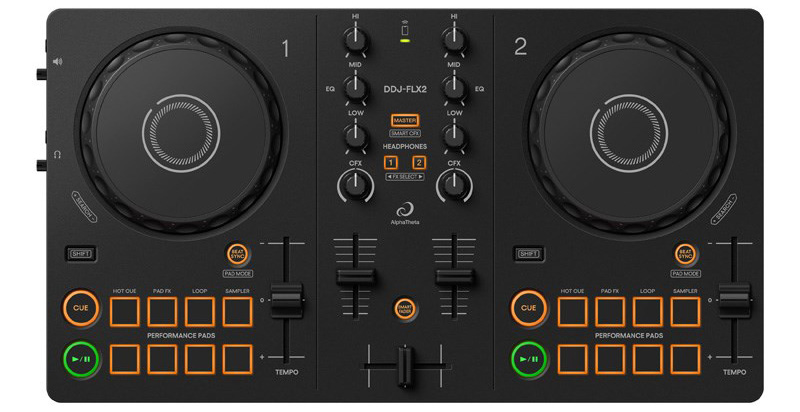 コンパクトなDJコントローラー、DDJ-FLX2 の接続方法&使い方をご紹介