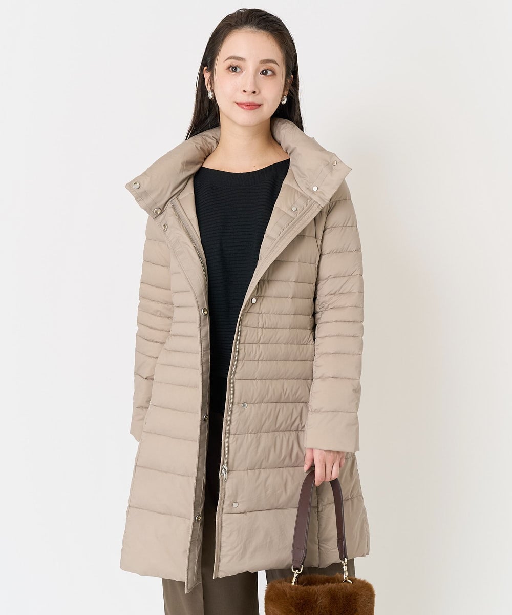 小さいサイズ]2WAYストレッチダウンミドルコート(定番人気)(ダウン