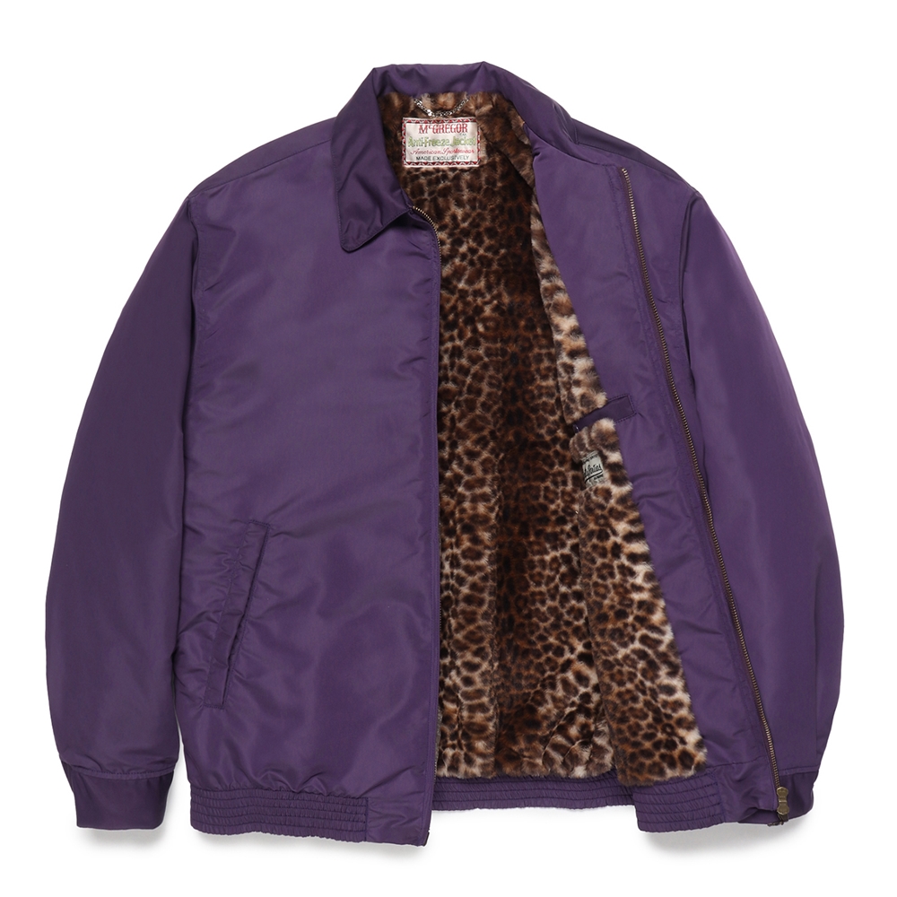 WACKO MARIA/MCGREGOR / ANTI-FREEZE JACKET（PURPLE）［アンチ