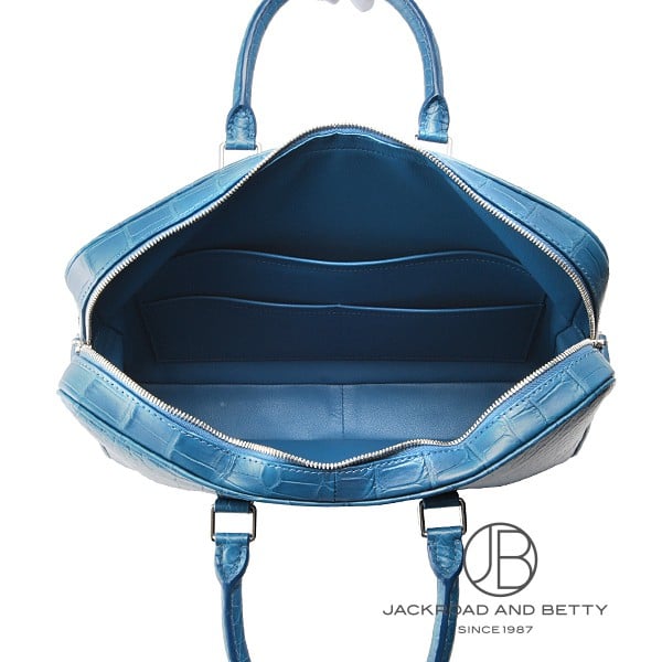 ポルトドキュマン・ヴォワヤージュPM ビジネスバッグ ブルー 青