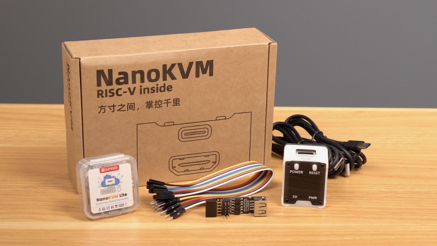 Sipeed NanoKVM: A RISC-V stick-on - Jeff Geerling