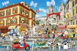 EPO-12-702s スヌーピー スヌーピー イン ローマ 1000ピース エポック