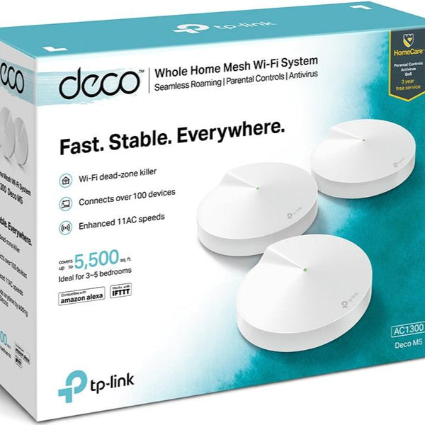 TP-Link Deco M5 AC1300 Whole Home Mesh Wi-Fi Unit (3-pack)