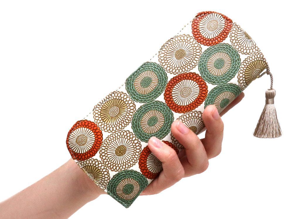 笠菊＜若草＞ メガネケース［t］