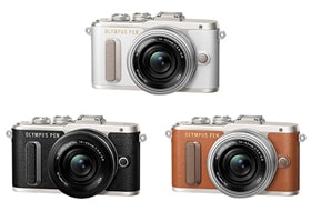 ミラーレス一眼カメラ「OLYMPUS PEN E-PL8」および関連製品発売日決定