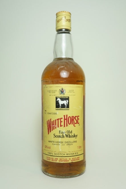 White Horse Blended Scotch Whisky - 1970s (43%, 100cl) – Old