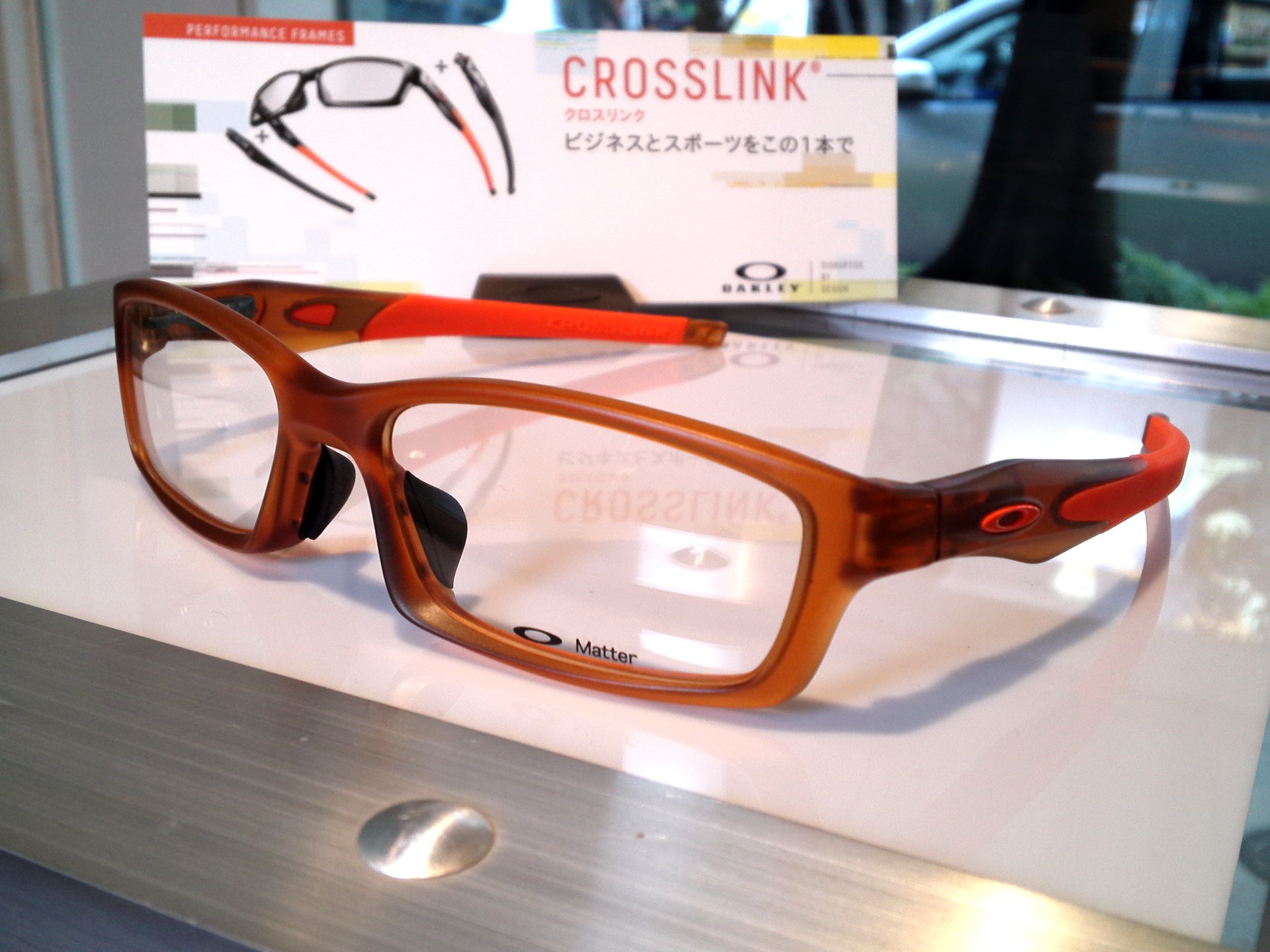 OAKLEY CROSSLINK（オークリー クロスリンク） | 老眼対策メガネと度付