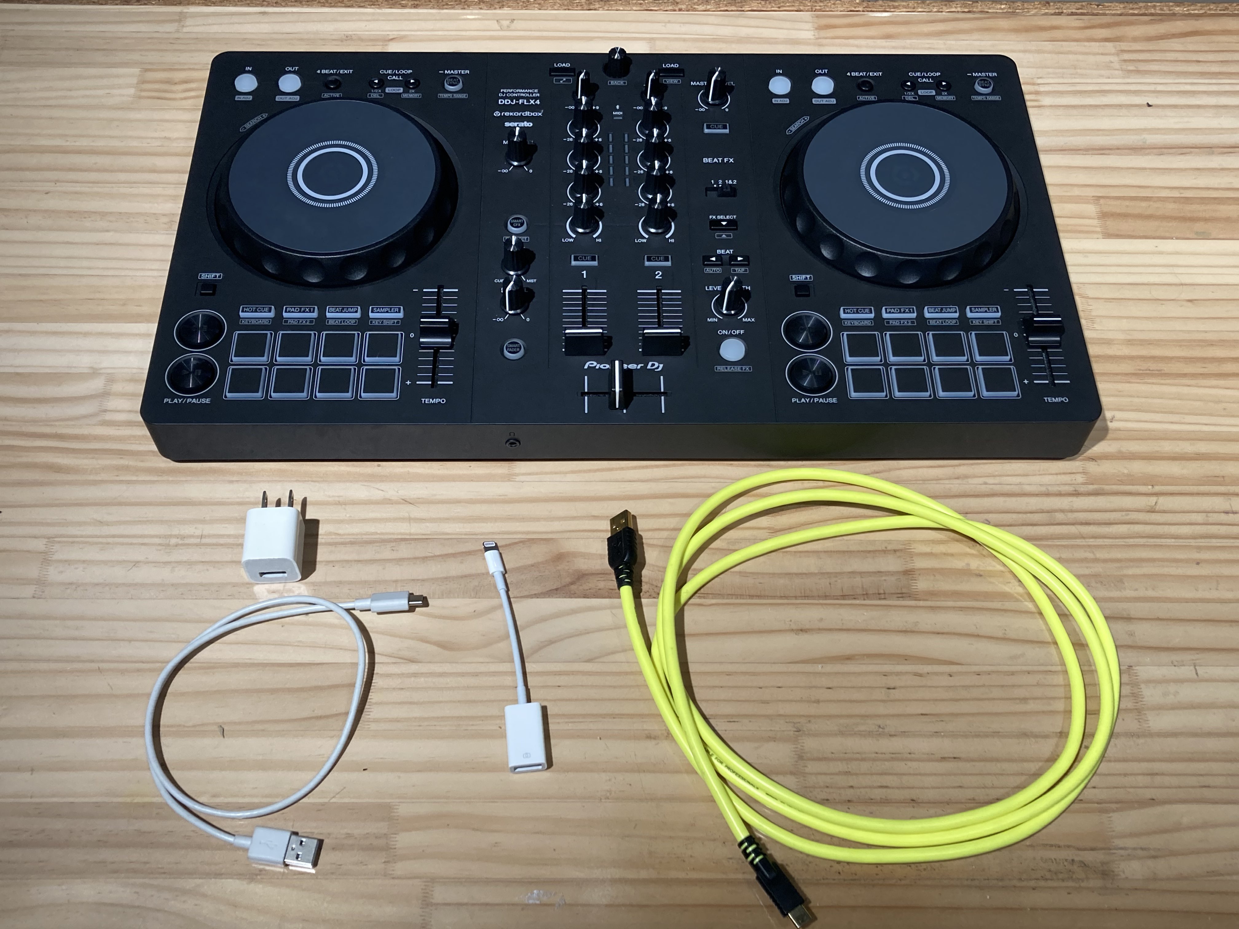 スマホとDDJ-FLX4で始めるDJ】rekordbox App DDJ-FLX4対応スタート