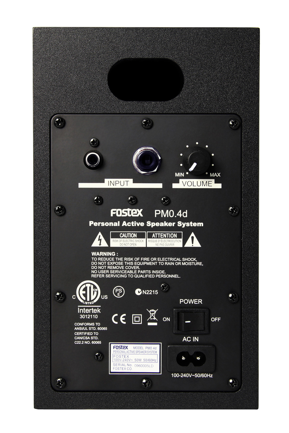 FOSTEXのアクティブスピーカー PM0.4dのご紹介。