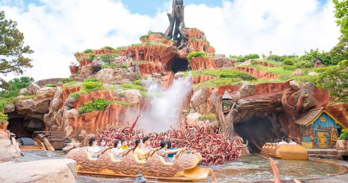 速報】東京ディズニーランド「スプラッシュ・マウンテン“びしょ濡れMAX