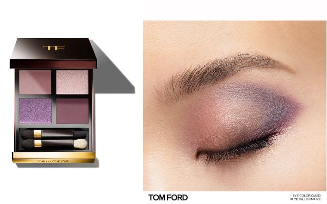 TOM FORD アイカラークォード メタリックモーブ 01S 限定トムフォード