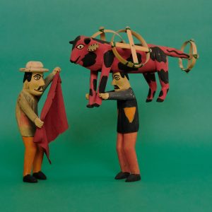 トリート（オアハカの木彫）- LABRAVA [メキシコ 民芸 フォークアート