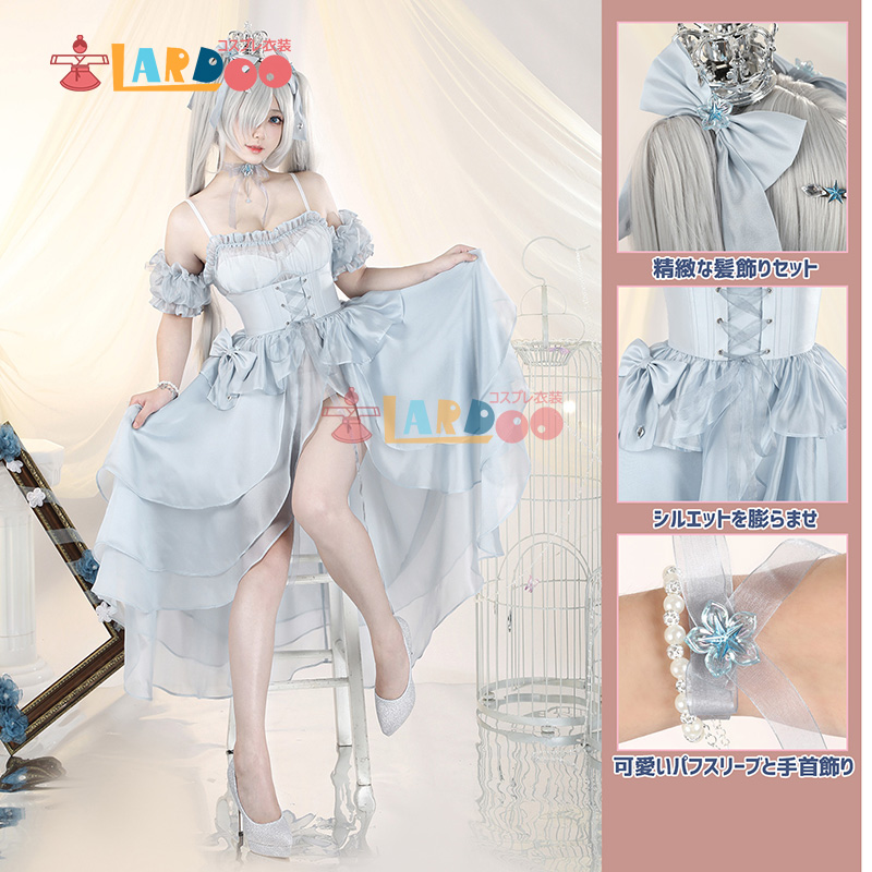 勝利の女神：NIKKE ニケ シンデレラ 「ガラスのプリンセス」 コスプレ