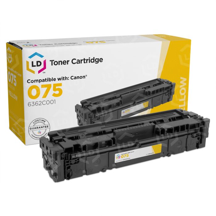 Compatible Canon 075 Yellow Toner Cartridge (6362C001) - LD Products