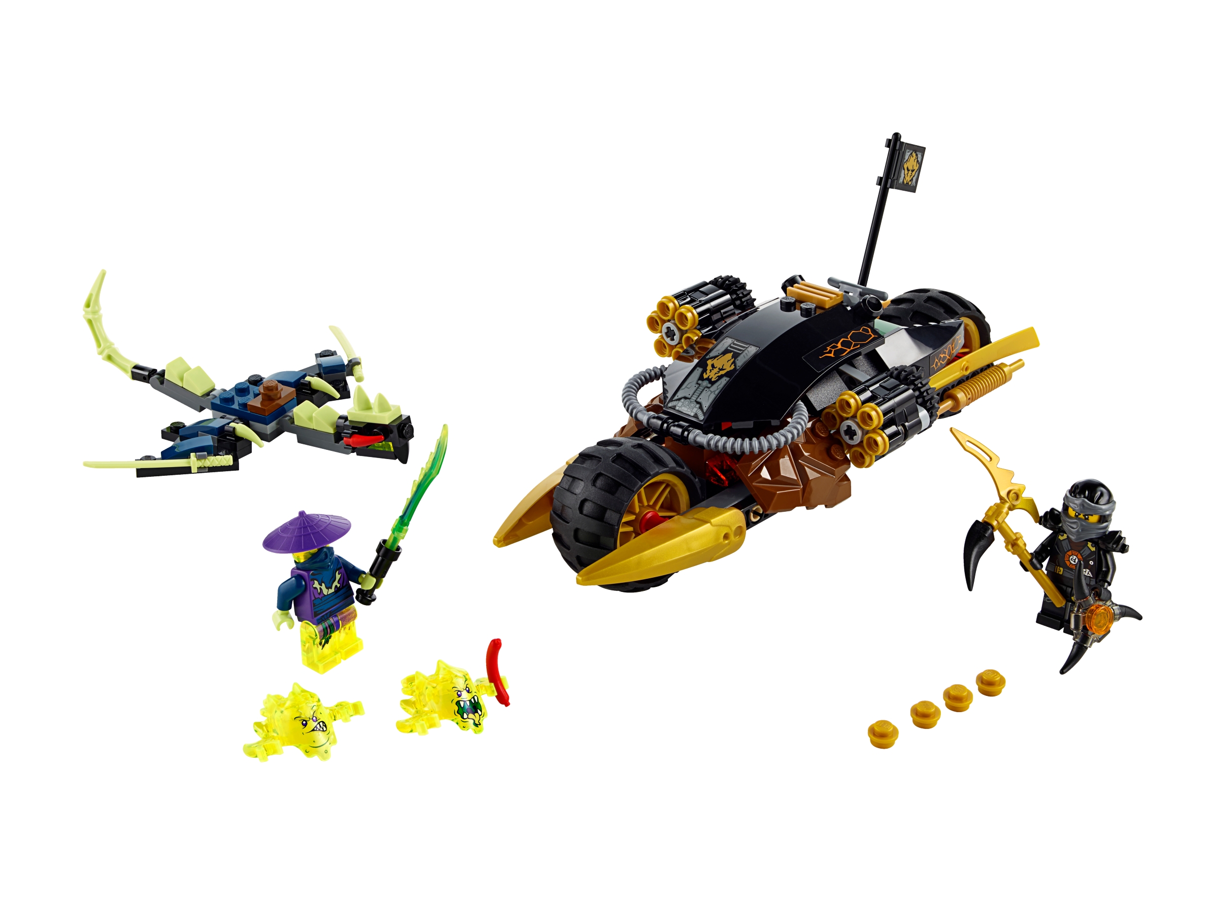 La moto multi-missiles 70733 | NINJAGO® | Boutique LEGO® officielle FR