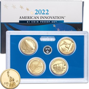 2022-S U.S. Mint American Innovation Dollar Proof Set | Littleton