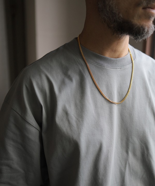 ROSETTA PRAYER/ロゼッタプレア 3.7mm FLAT LINK CHAIN NECKLACE