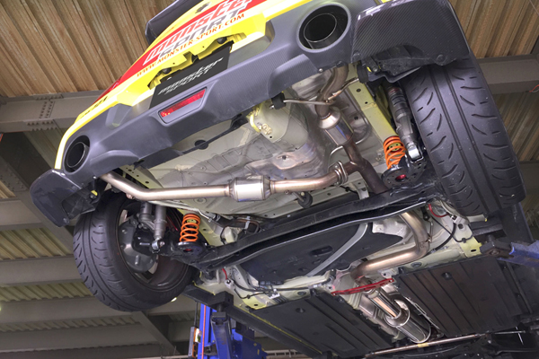 Sp-X デュアルスポーツマフラー エキゾーストセット スイフトスポーツ