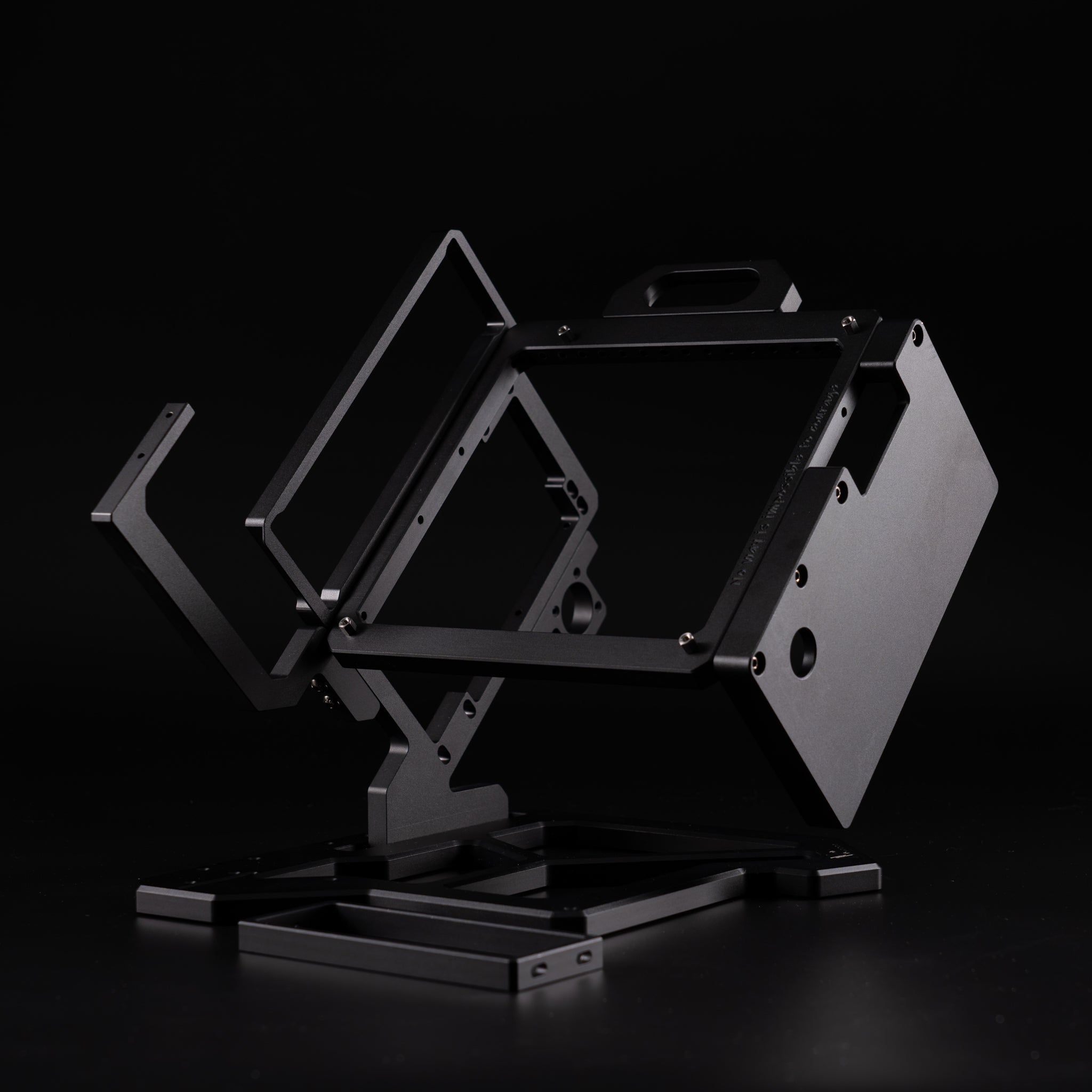 A45 Open Frame ITX Case – 10mm Aluminum Minimal SFF Chassis