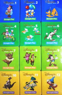 ストレートプレイDVD,ブルーレイの年代による違い ディズニー英語