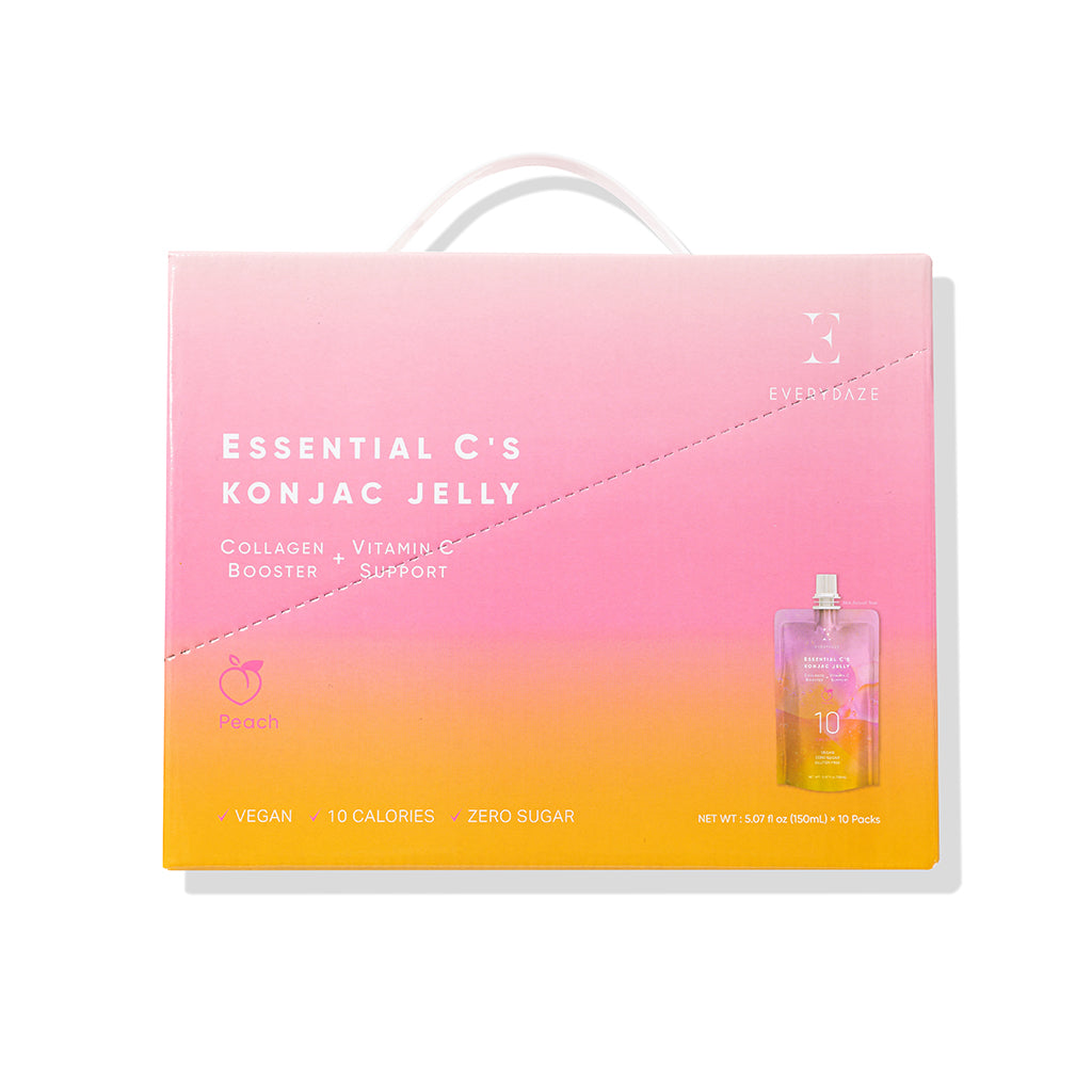 EVERYDAZE Essential C's Konjac Jelly Peach | Masksheets