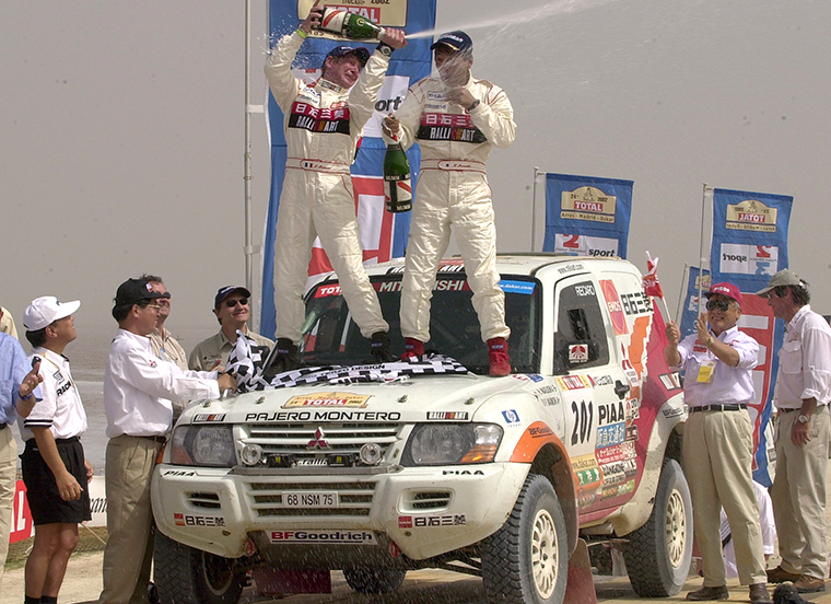 2002 | ダカール・ラリー | モータースポーツ | 三菱自動車のクルマ
