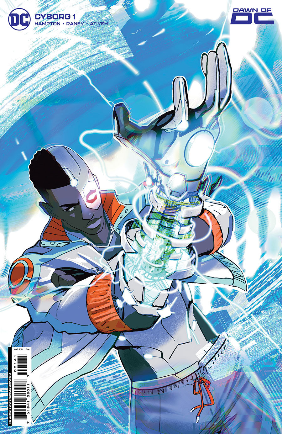 Cyborg Vol 3 #1 Cover D Incentive Nikolas Draper-Ivey Card Stock