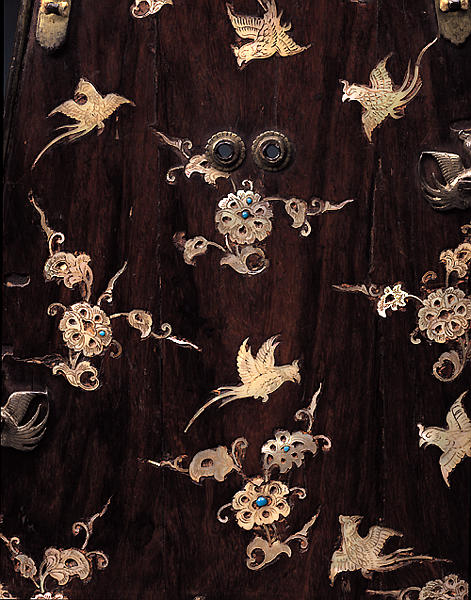 紫檀螺鈿宝相華鳳凰文平胡籙 - MIHO MUSEUM