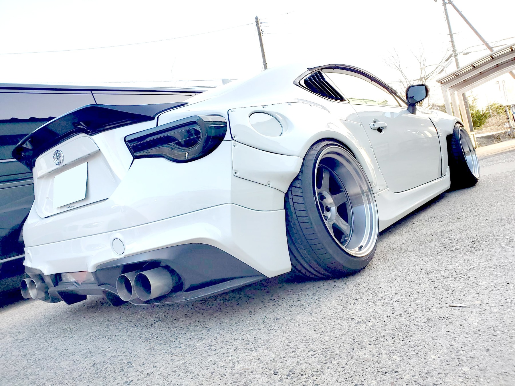 ワイド86がようやく冬眠から覚めたゾ！ | 新潟県でワンオフ加工