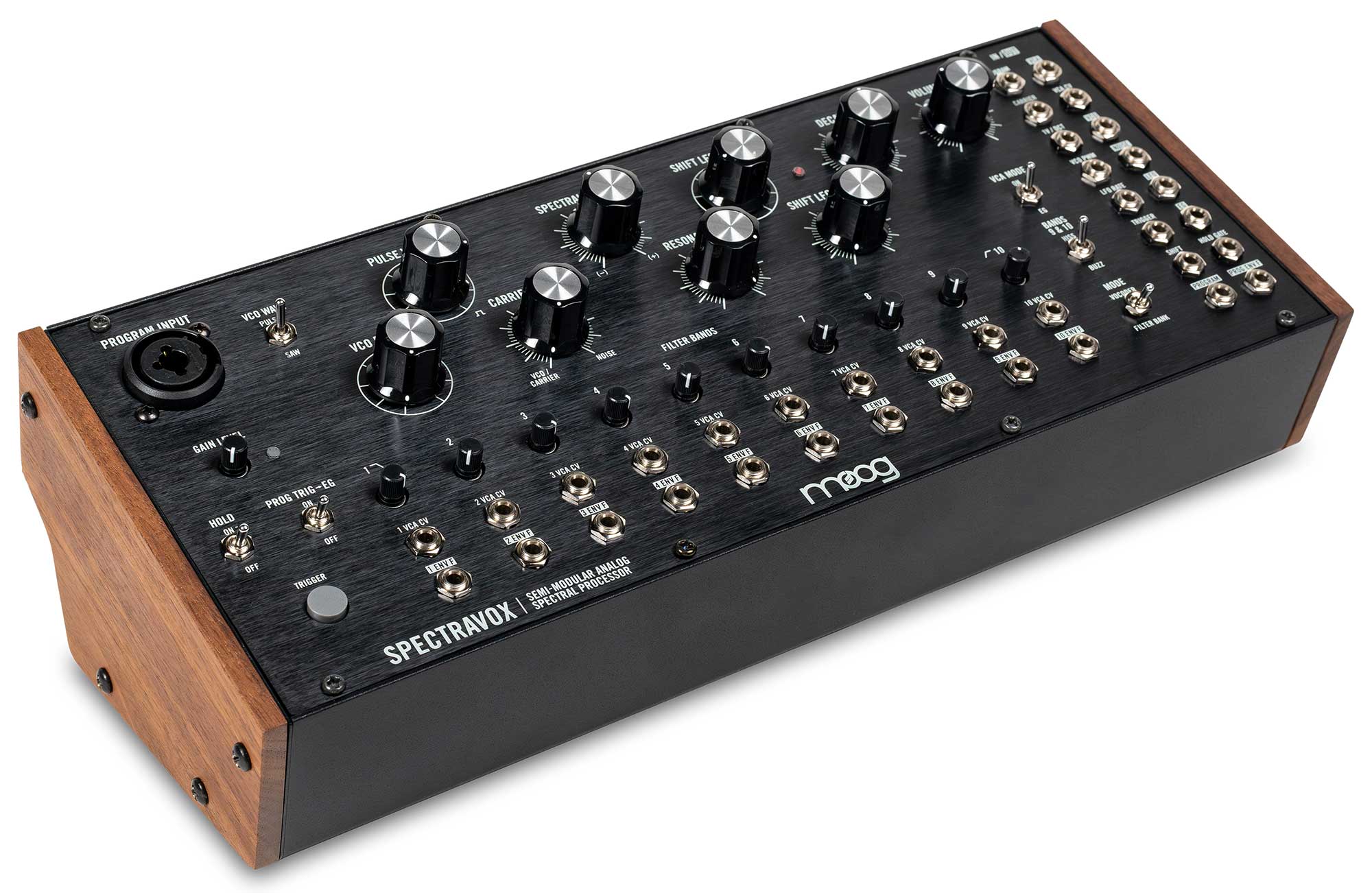 MOOG Spectravox発売！10バンド・フィルター・バンクで構成される