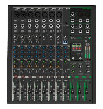 Mackieが新製品アナログミキサー「ProFX6v3+」「ProFX10v3+