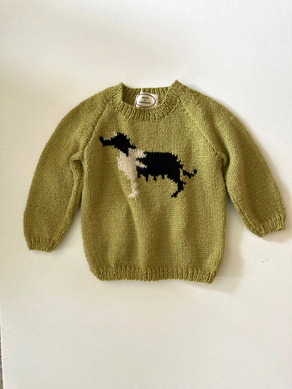 Border Collie Wool Jumper - Muir & Osborne