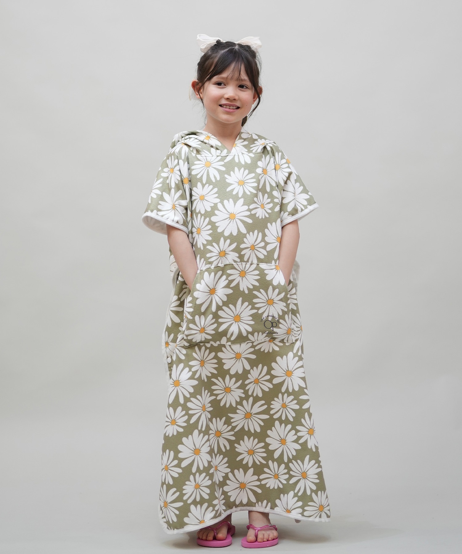 OP オーピー タオル キッズ ラップタオル スイムタオル 雑貨 GIRLS