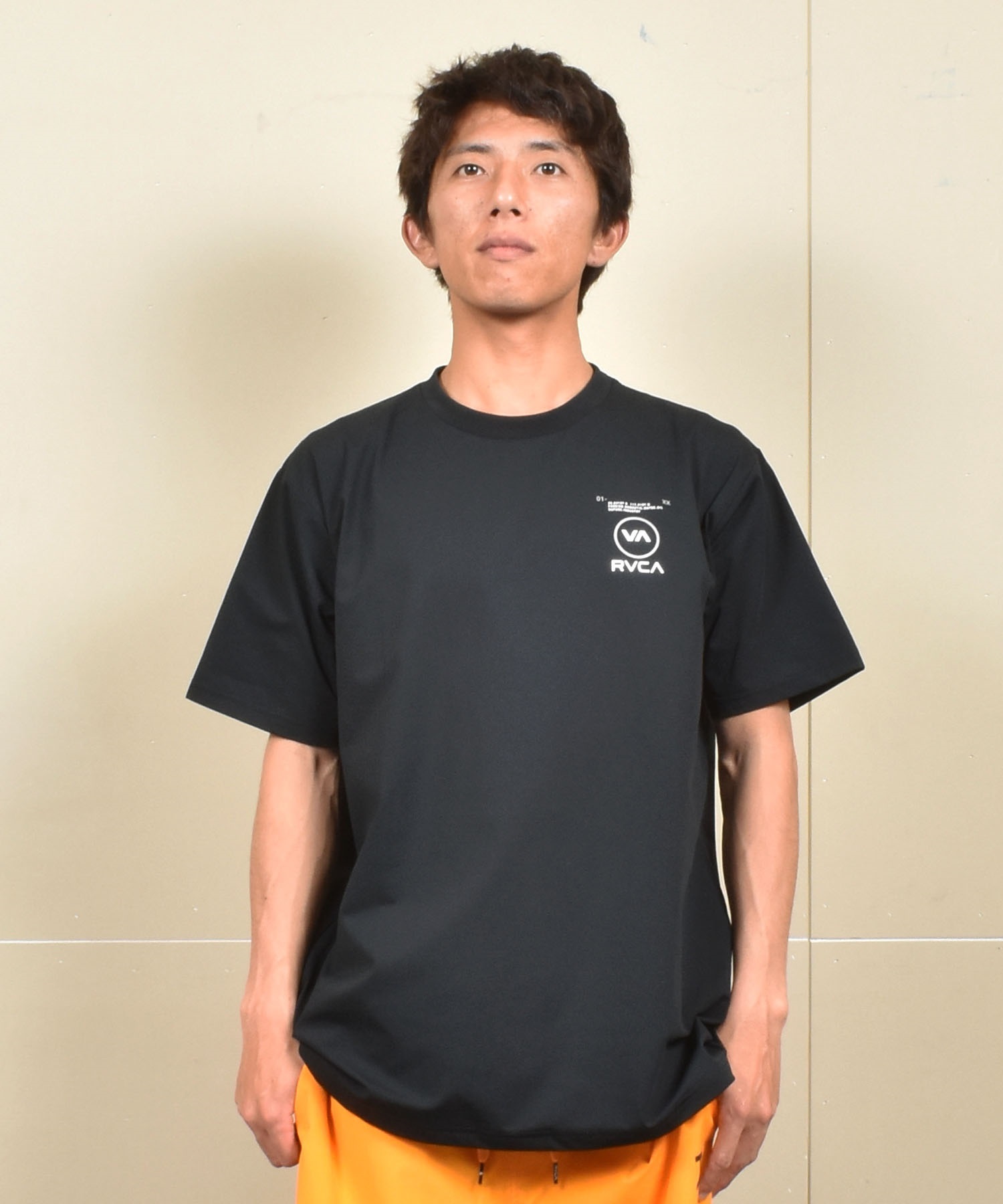 RVCA ルーカ ラッシュガード 半袖 Tシャツ メンズ 水陸両用