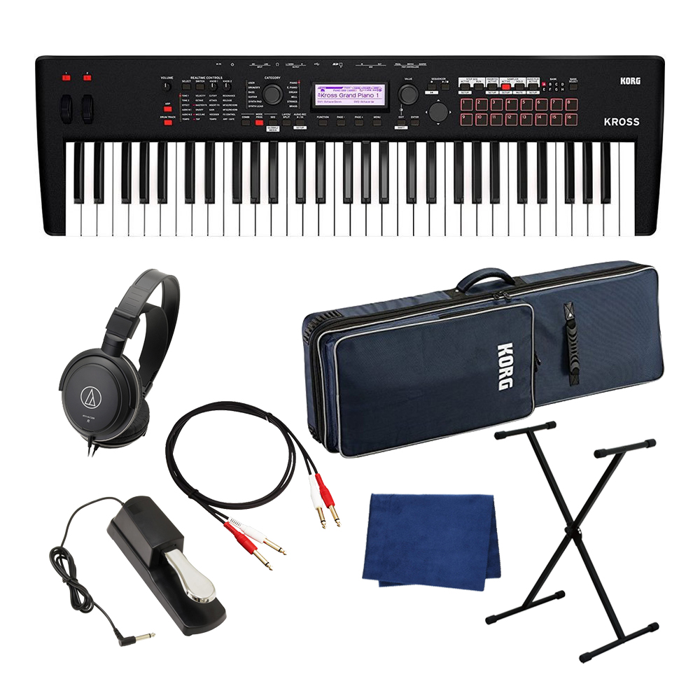 KORG KROSS2-61 SYNTHESIZER WORKSTATION 純正アクセサリーセット
