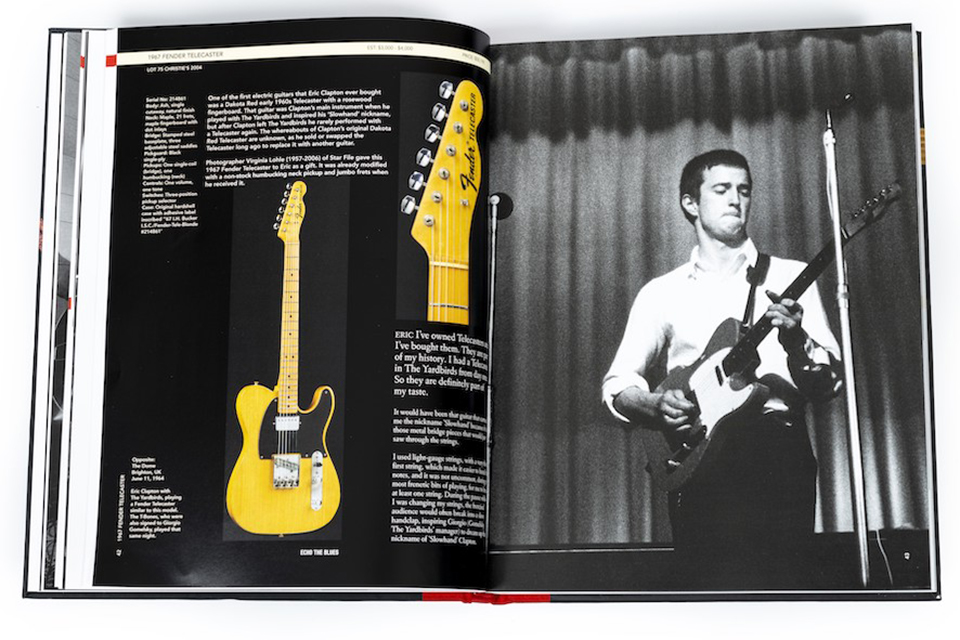 300本のギター・コレクションを紹介するエリック・クラプトンの公式