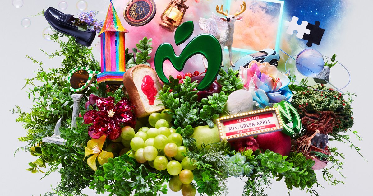 オリコン週間CDアルバム7/14〜7/20、デビュー10周年 Mrs. GREEN APPLE