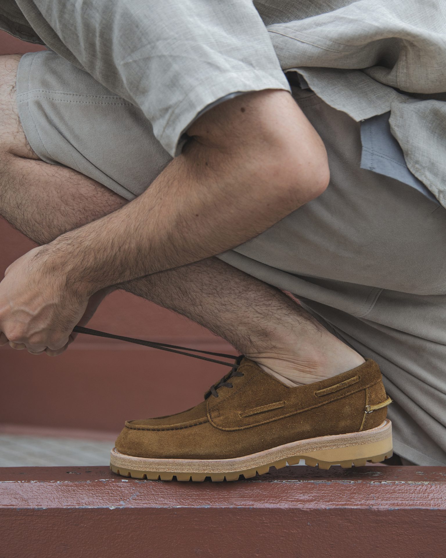 【極美品】REGAL×nonnaTIVE GORE-TEX 25cm REGAL Shoe & Co. × nonnative MARINER MOC SHOES COW LEATHER