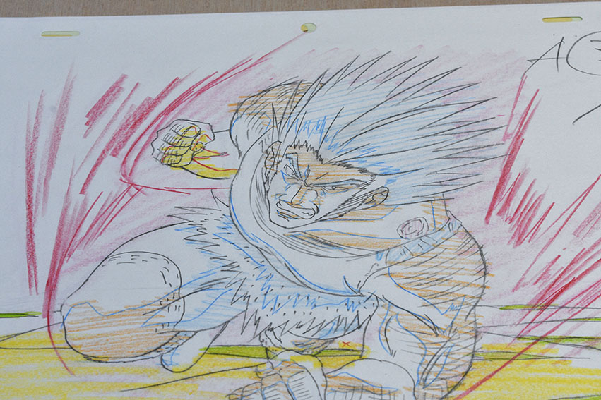 冨樫義博原作アニメ原画「ハンター×ハンター HUNTER×HUNTER