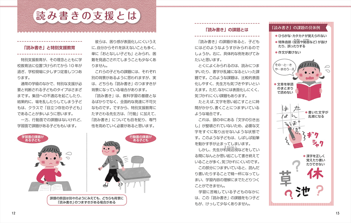 CD-ROM付き 特別支援教育をサポートする 読み書きにつまずく子への国語