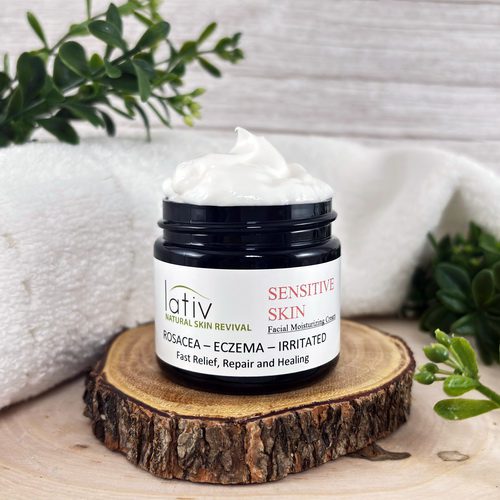 Facial Cream Sensitive Skin - Lativ Natural Skin Revival