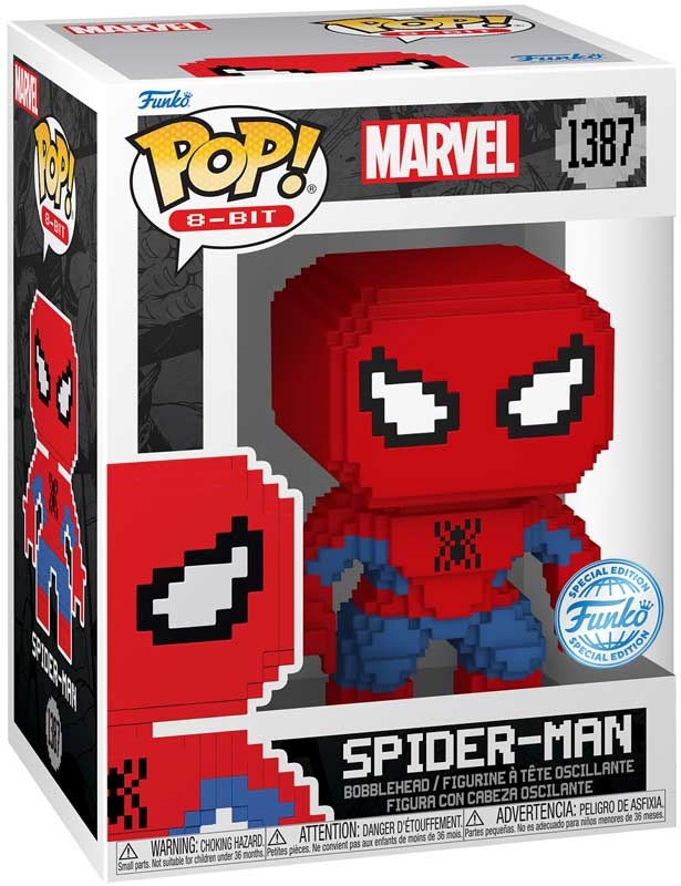Funko Pop Marvel: 8 -bit - Spider -man Wholesale
