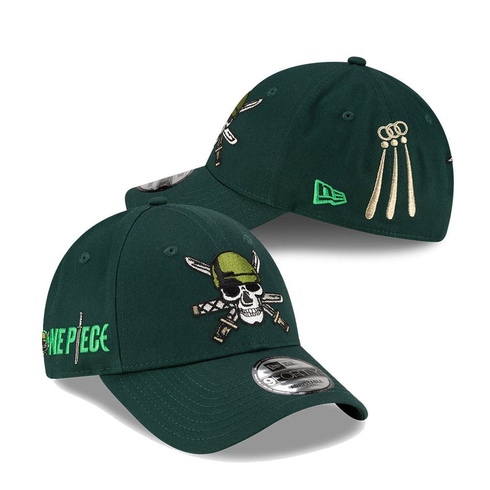 9FORTY One Piece ワンピース Netflix ロロノア・ゾロ ダークグリーン