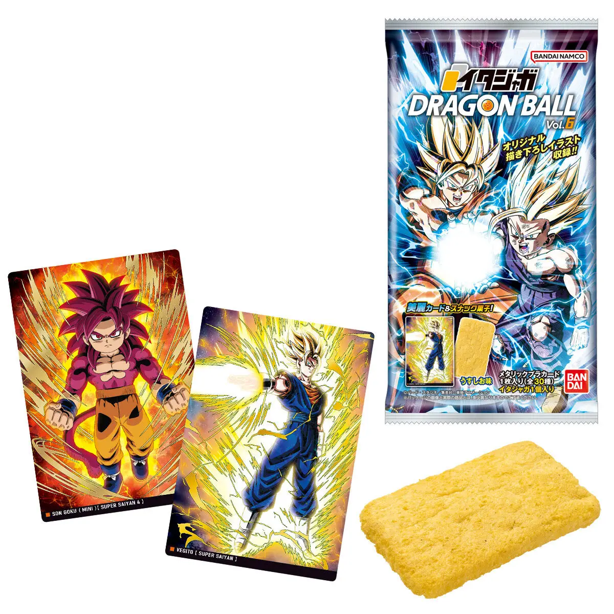 ドラゴンボール】カード食玩「イタジャガ ドラゴンボール vol.6」2025