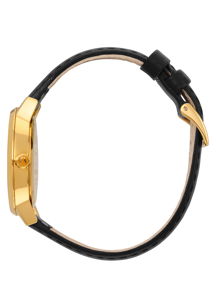 Kensington Leather Watch | Gold / Black | Women's Leather – Nixon US