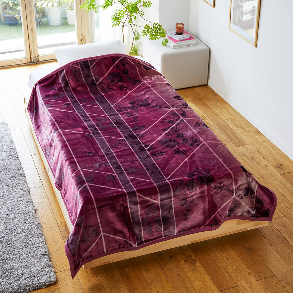 アクリル毛布（毛羽部分）/ラヴィサン《LANVIN COLLECTION/ランバン