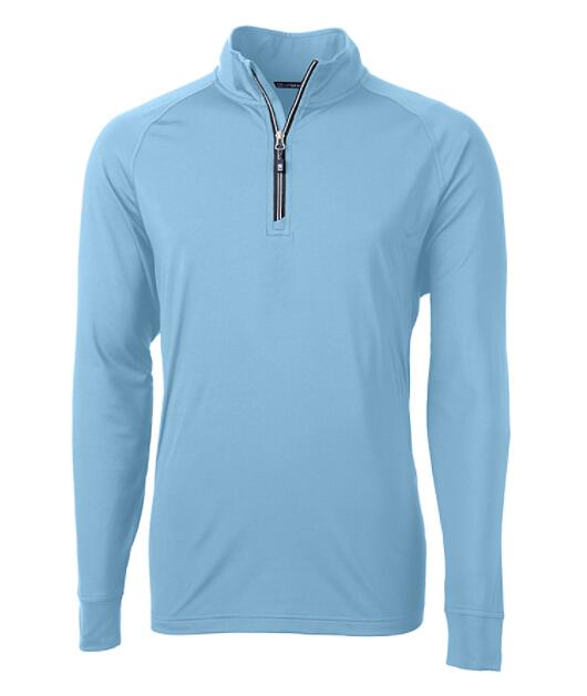 CUTTER & BUCK - MCK01143 Men's Adapt Eco Knit Quarter Zip Pullover