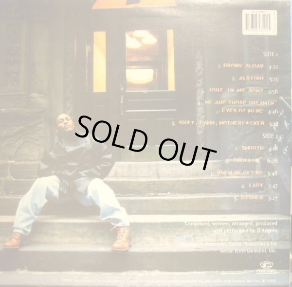D'ANGELO ‎/ BROWN SUGAR (UK-LP) - SOURCE RECORDS (ソースレコード）