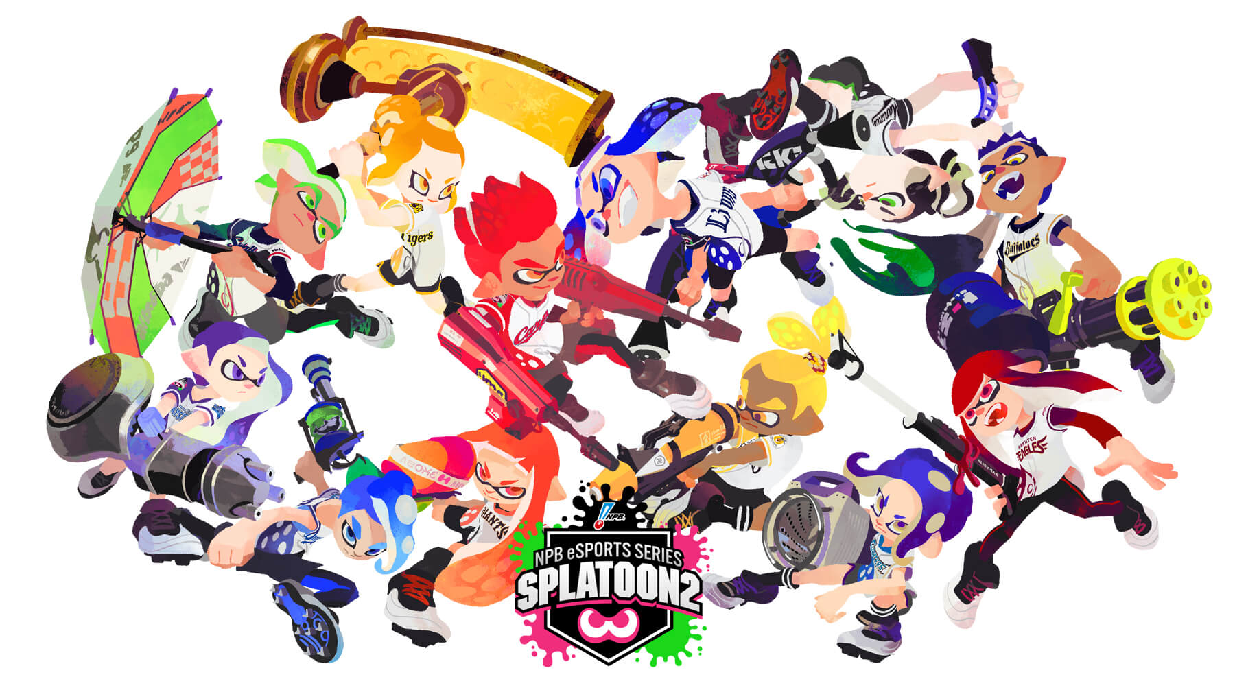 NPB eSPORTS SERIES SPLATOON2 福岡ソフトバンクホークス特設サイト